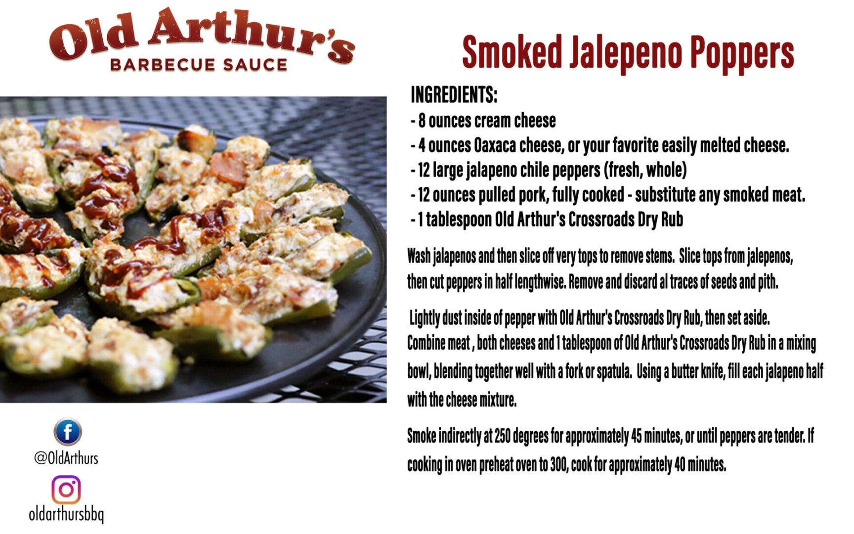 Smoked Jalepeno Poppers